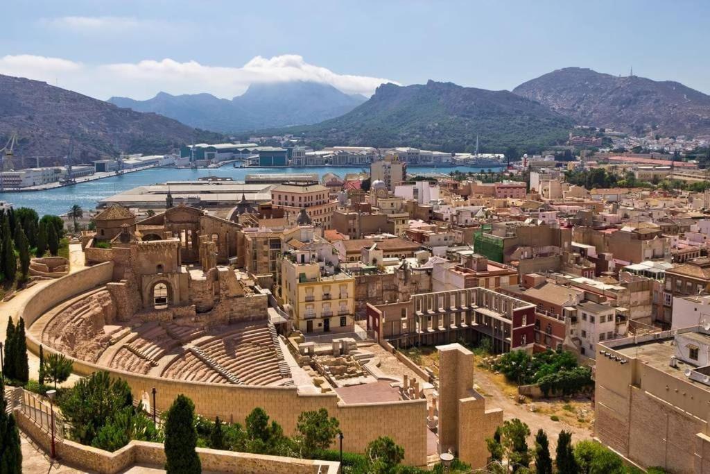 Apartament Preciosa Vivienda En En Centro De Cartagena +Wifi Zewnętrze zdjęcie